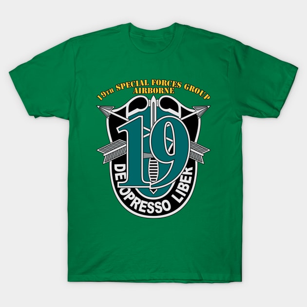 19th Special Forces Group T-Shirt by MBK